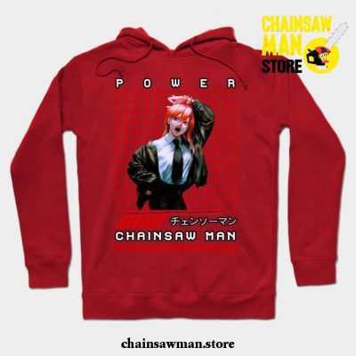 Power Chainsaw Hoodie Red / S