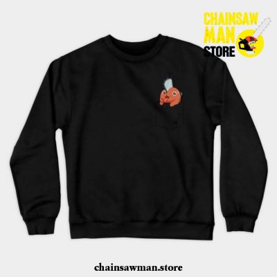 Power Chainsaw Man Cute Crewneck Sweatshirt Black / S