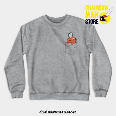 Power Chainsaw Man Cute Crewneck Sweatshirt Gray / S