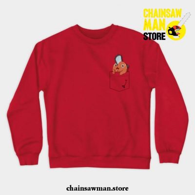 Power Chainsaw Man Cute Crewneck Sweatshirt Red / S