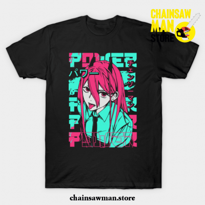 Power Chainsaw Man T-Shirt Black / S