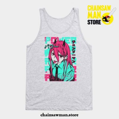 Power Chainsaw Man Tank Top Gray / S