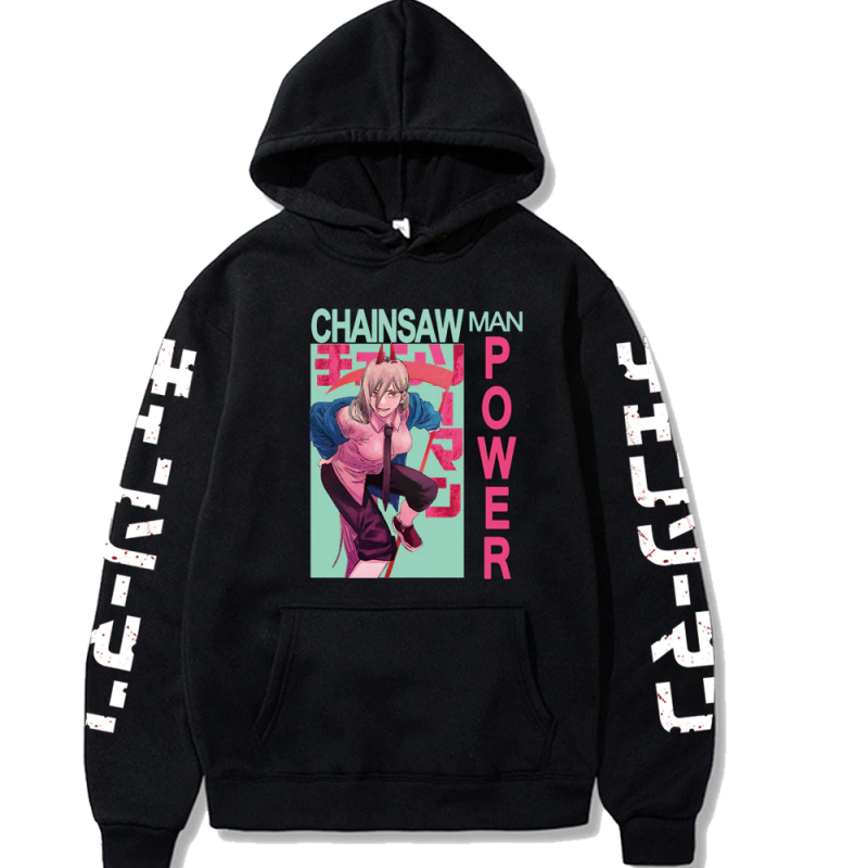 2021 Chainsaw Man Power Hoodie New Style - Chainsaw Man Store