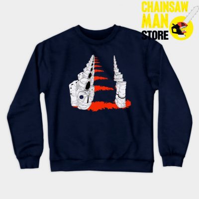 Chainsaw Man Astronaut Sweatshirt Navy Blue / S