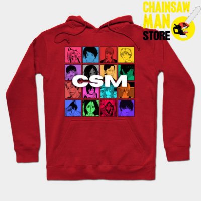 Chainsaw Man Collection Hoodie Red / S