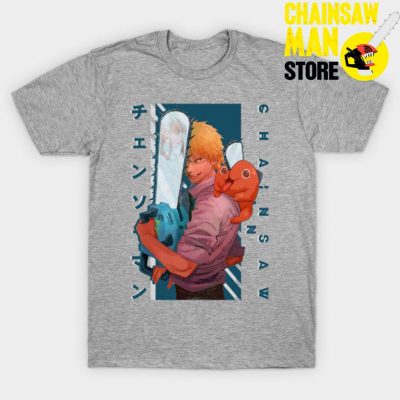 Chainsaw Man T-Shirt Gray / S