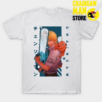 Chainsaw Man T-Shirt White / S