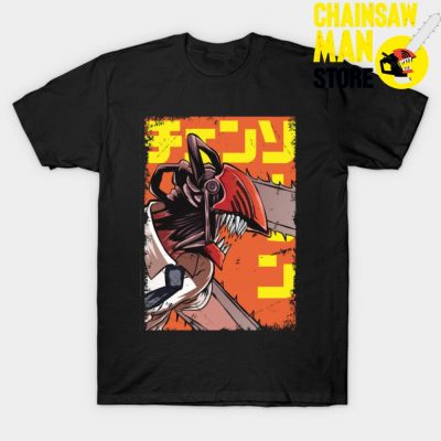 Chainsaw Man Vintage T-Shirt Black / S