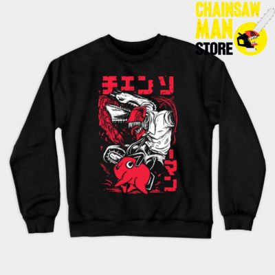 Chainsawm4N Denji Pochita Sweatshirt Black / S