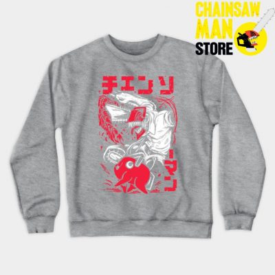 Chainsawm4N Denji Pochita Sweatshirt Gray / S