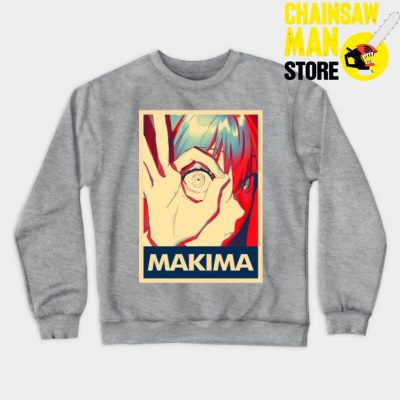 Makima Vintage Style Sweatshirt Gray / S