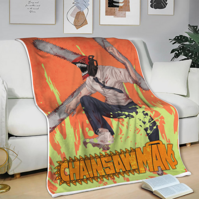 Denji Blanket Custom Chainsaw Man Anime Bedding 3 perfectivy com 650x - Chainsaw Man Store