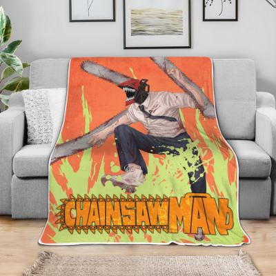 Denji Blanket Custom Chainsaw Man Anime Bedding 4 perfectivy com 650x - Chainsaw Man Store