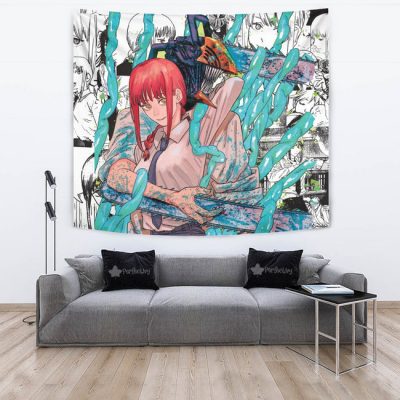 Makima Tapestry Custom Chainsaw Man Anime Manga Room Decor 4 perfectivy com 650x - Chainsaw Man Store