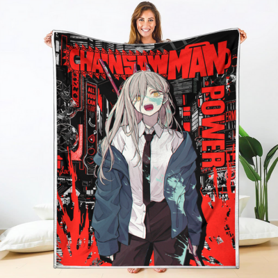 Power Blanket Custom Chainsaw Man Anime Bedding 1 perfectivy com 650x - Chainsaw Man Store
