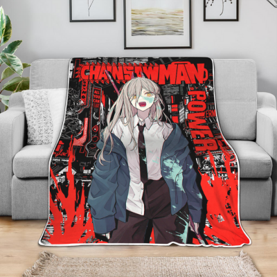 Power Blanket Custom Chainsaw Man Anime Bedding 4 perfectivy com 650x - Chainsaw Man Store