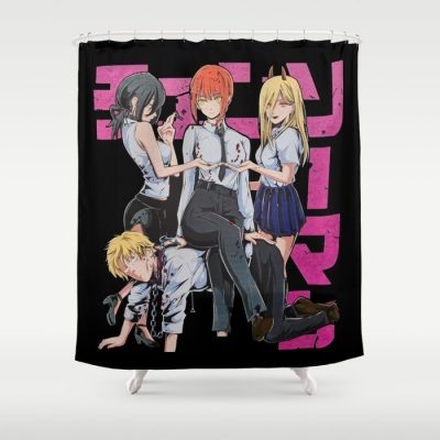 chainsaw man7080792 shower curtains - Chainsaw Man Store