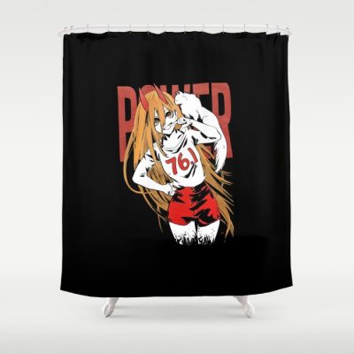 power7078033 shower curtains - Chainsaw Man Store