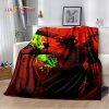 Chainsaw Man Anime Cartoon Soft Plush Blanket Flannel Blanket Throw Blanket for Living Room Bedroom Bed 4 - Chainsaw Man Store
