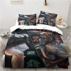 Chainsaw Man Bedding Lovely Anime Cartoon Twin Bedding Set 3 Piece Comforter Set Bed Duvet Cover.jpg 640x640 2 - Chainsaw Man Store