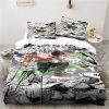 Chainsaw Man Bedding Lovely Anime Cartoon Twin Bedding Set 3 Piece Comforter Set Bed Duvet Cover.jpg 640x640 3 - Chainsaw Man Store