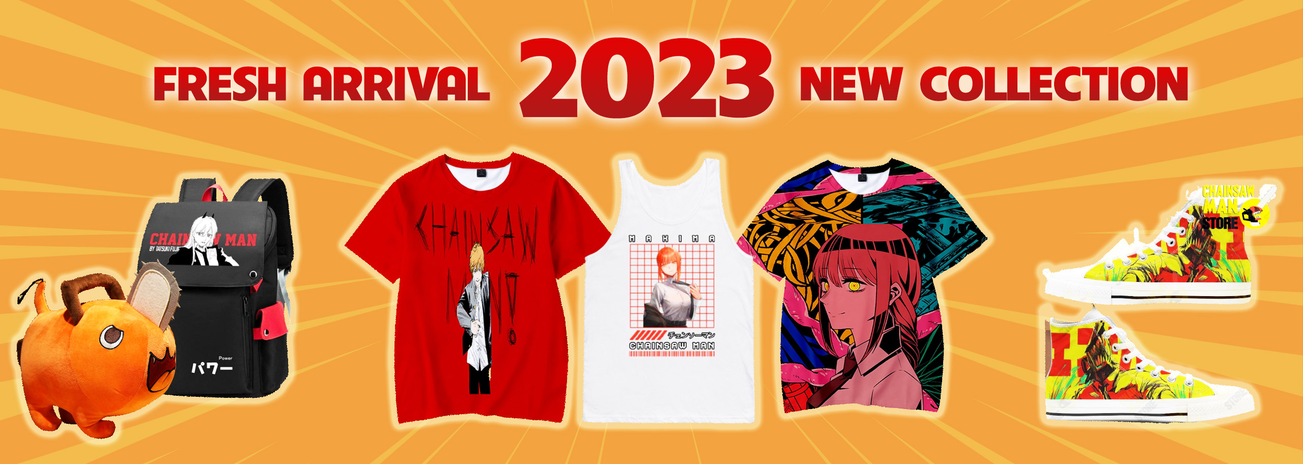 Chainsaw Man Anime Store in Harajuku Winter 2022-2023 - Japan Web