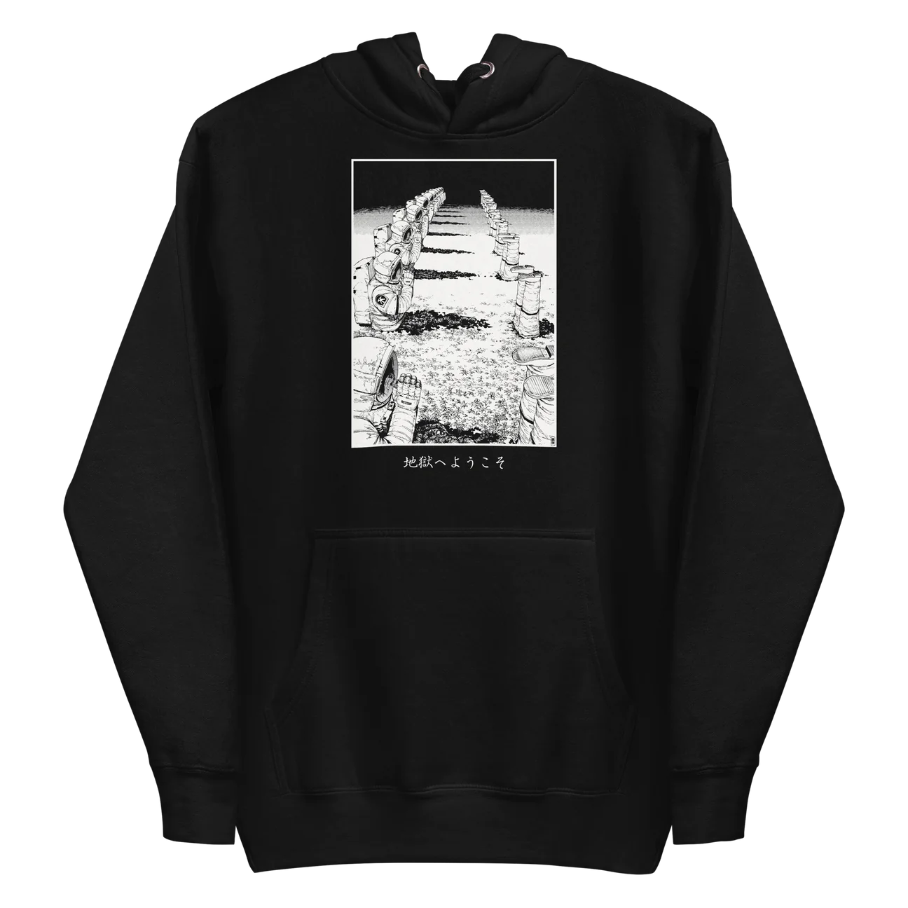 unisex premium hoodie black front 6352ad2688e46 - Chainsaw Man Store