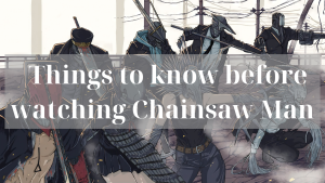 Things to know before watching Chainsaw Man - Chainsaw Man Store
