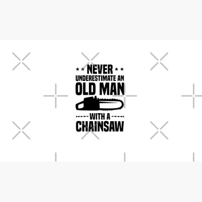 Never Underestimate An Old Man With A Chainsaw - Lumberjack Chainsaw Logger Mug Official Chainsawman Store Merch