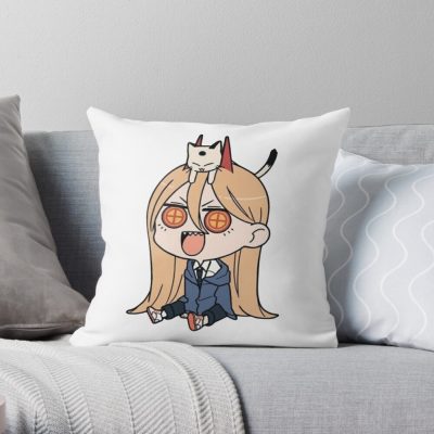 Chibi Hunter Throw Pillow Official Chainsawman Store Merch