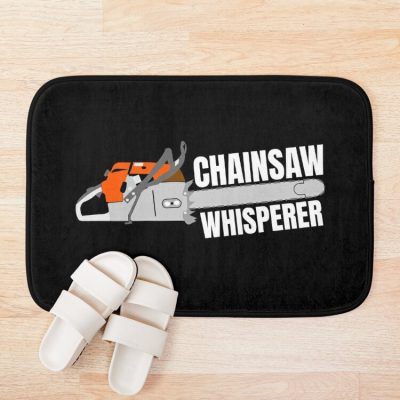 Chainsaw Whisperer Lumberjack Joke Bath Mat Official Chainsawman Store Merch