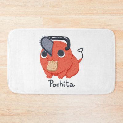 Pochita Bath Mat Official Chainsawman Store Merch